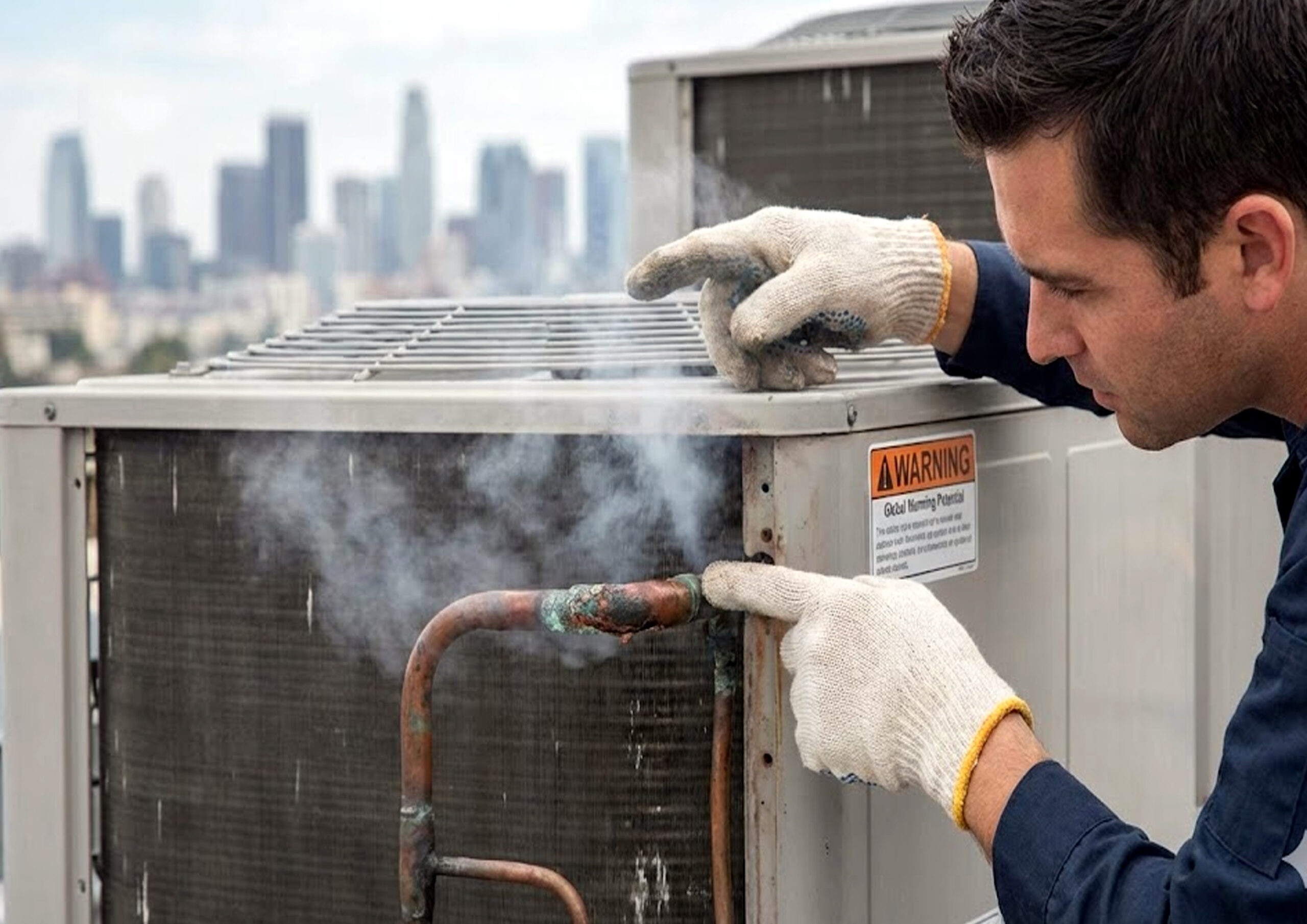 The Environmental Impact of Refrigerant Leaks