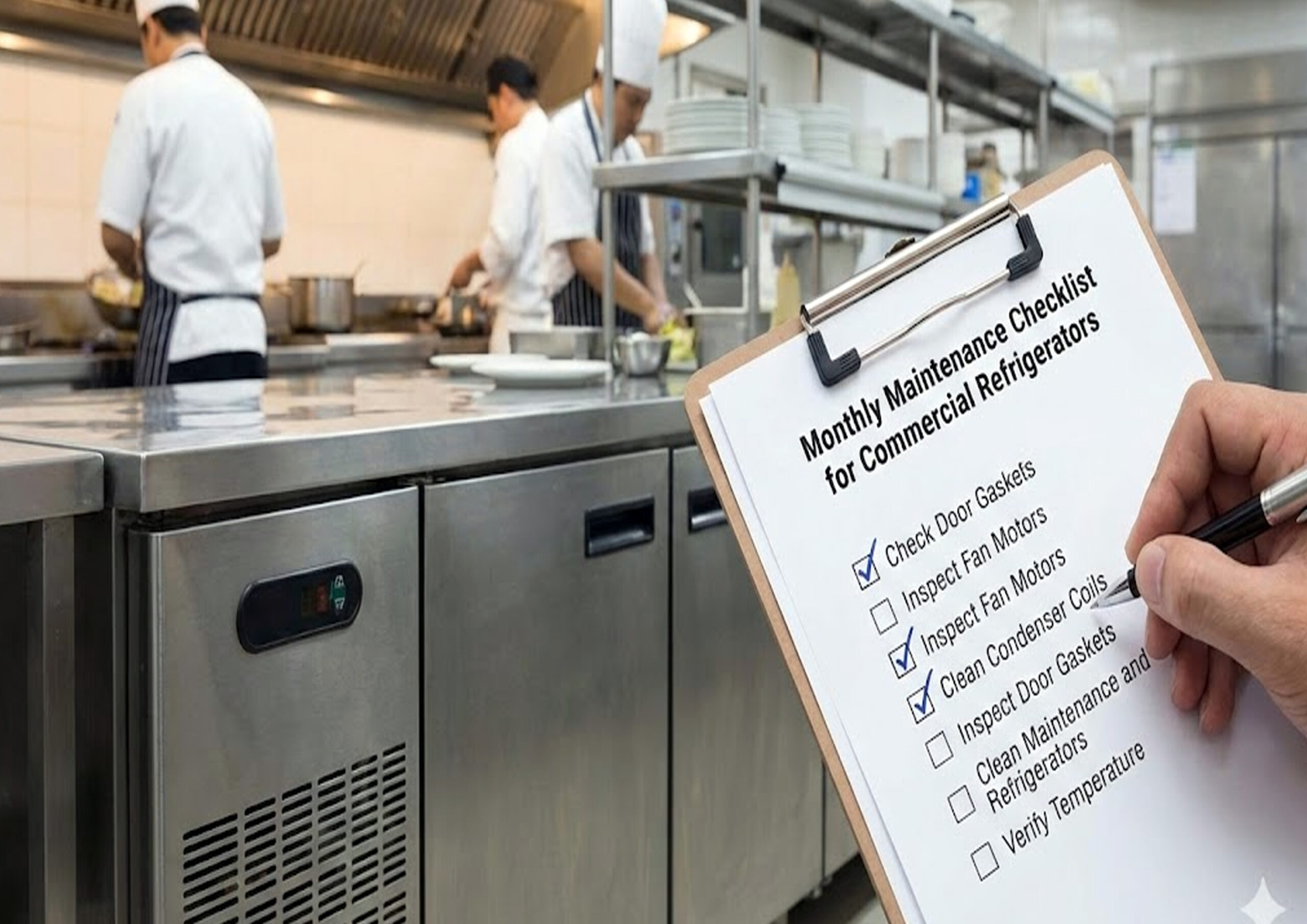 Monthly Maintenance Checklist for Commercial Refrigerators