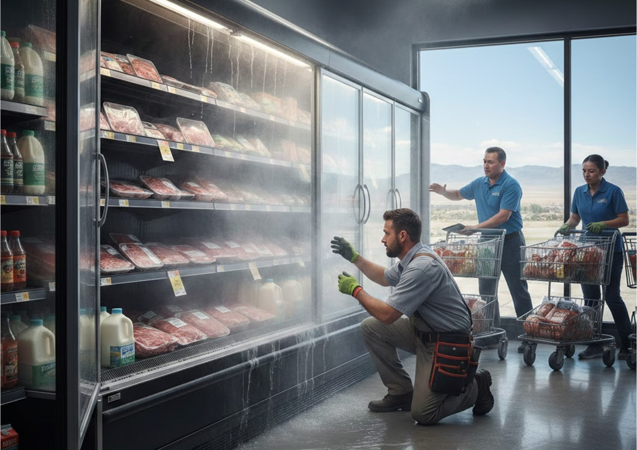 Emergency Response: Refrigerated Display Case Repair in Carson City, NV