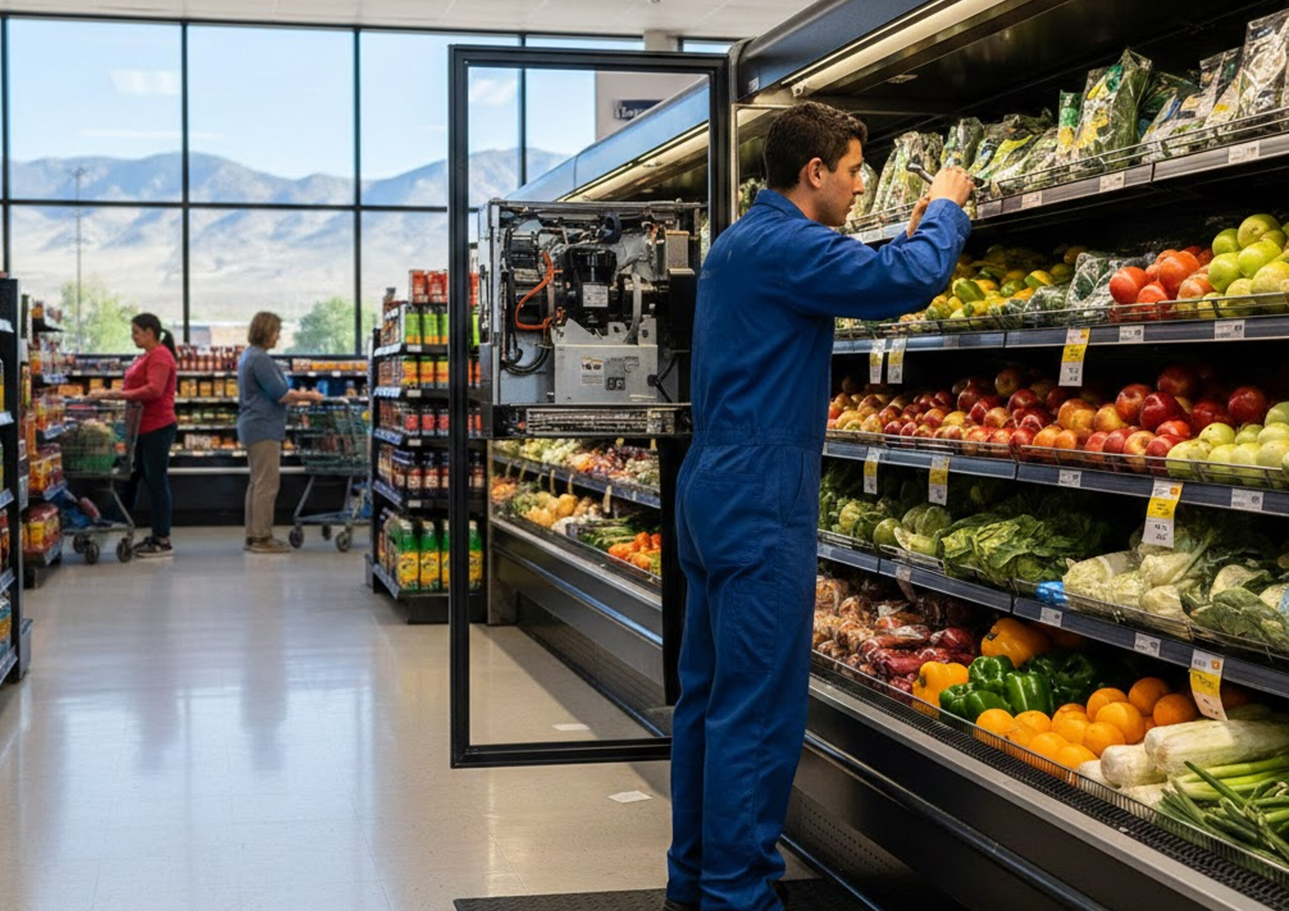 Carson City, NV Businesses: Improving Reliability With Refrigerated Display Case Repair