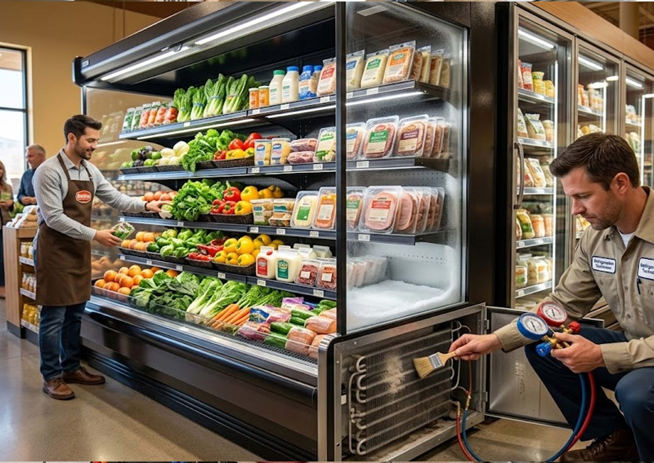 Gardnerville, NV Businesses: Improving Reliability With Refrigerated Display Case Repair