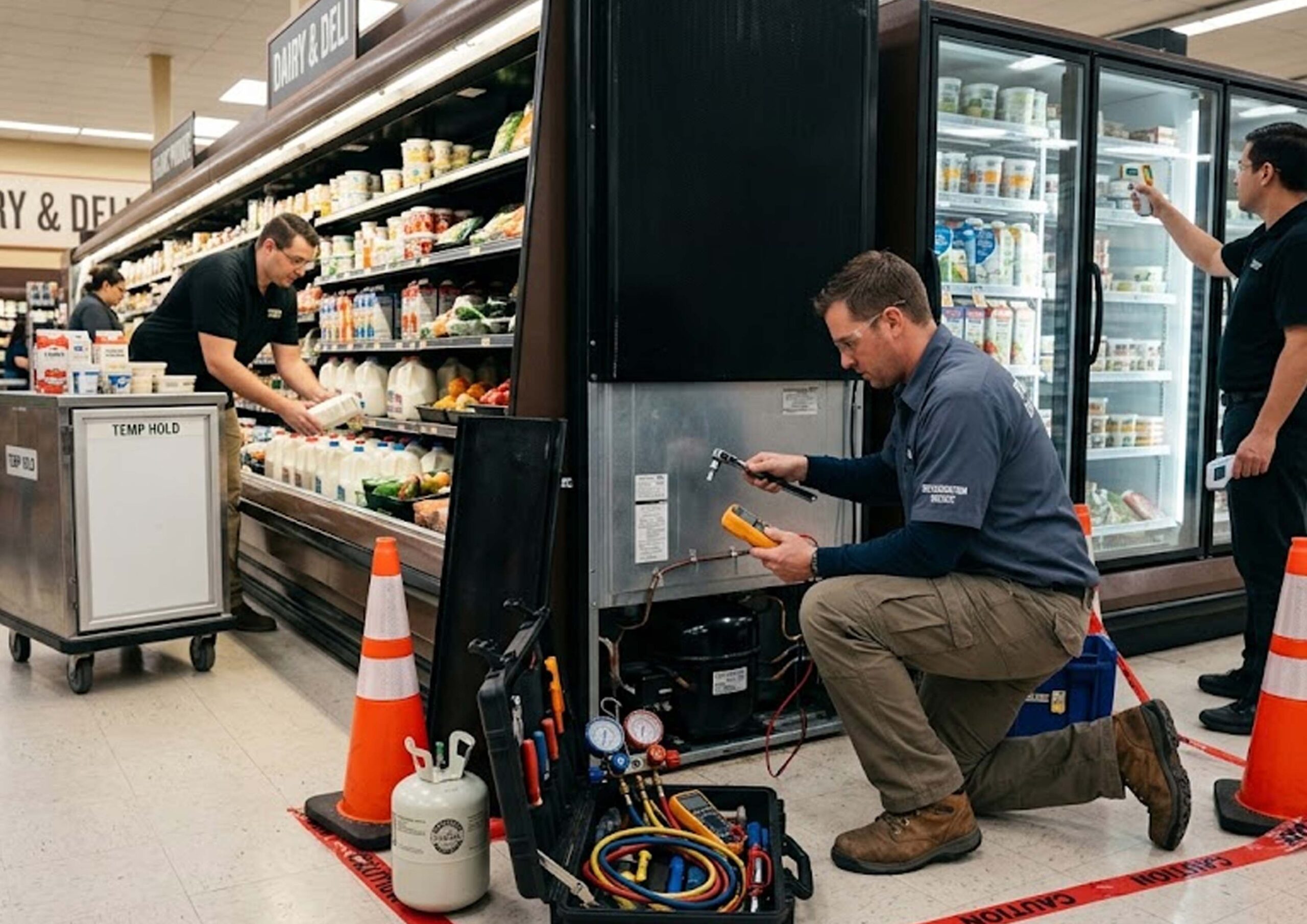 Emergency Response: Grocery Store Refrigeration in Minden, NV