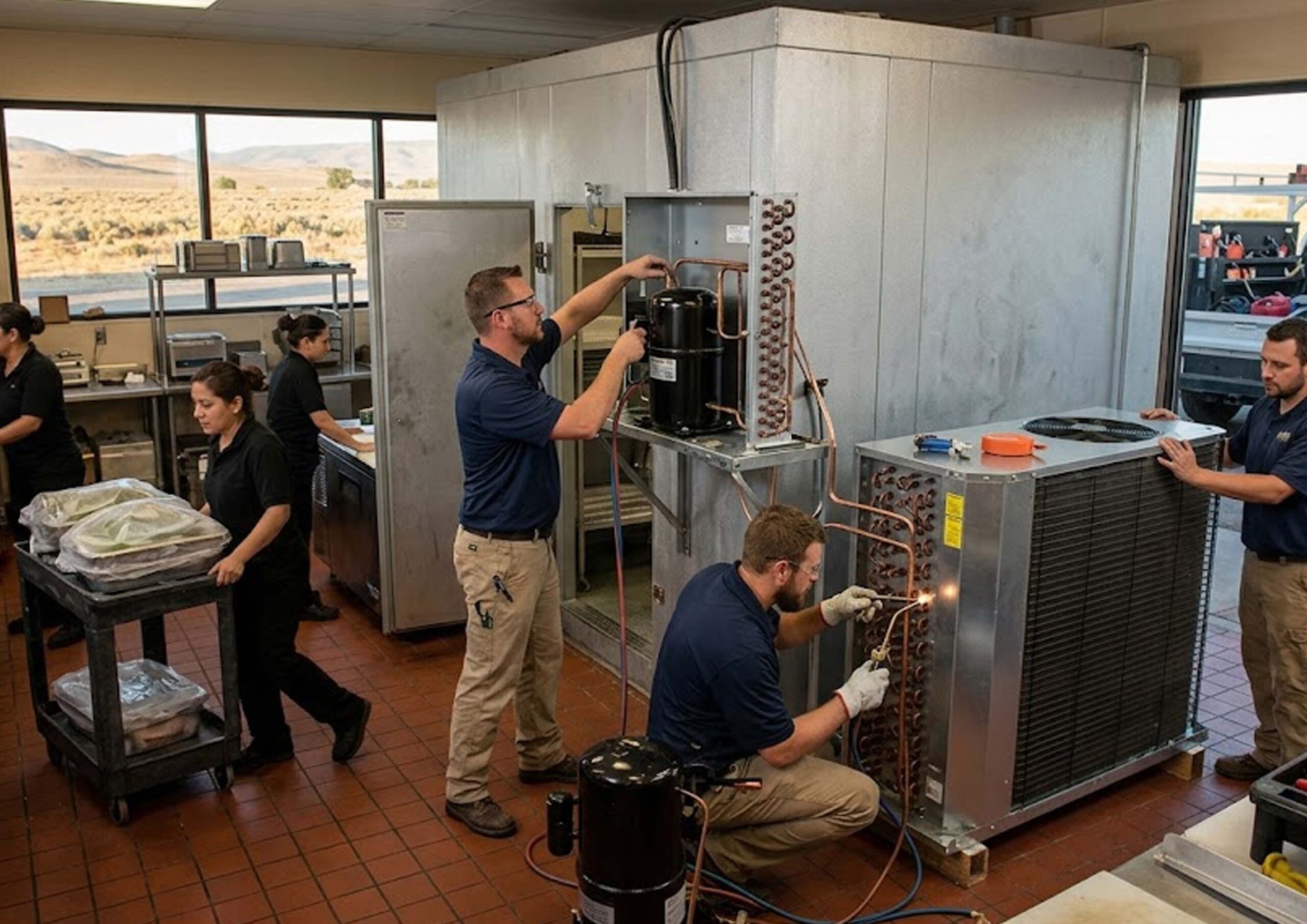 Emergency Response: Refrigeration Installation for Businesses in Minden, NV