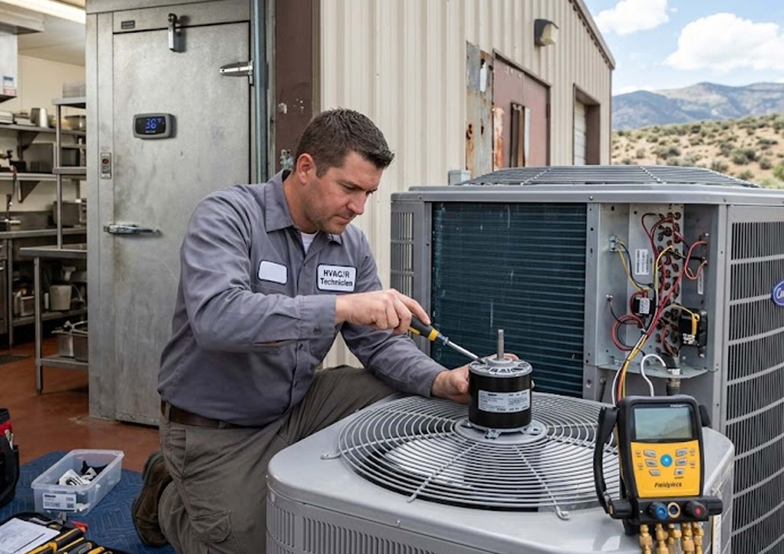 Emergency Response: Energy-Efficient Refrigeration Upgrades in Gardnerville, NV