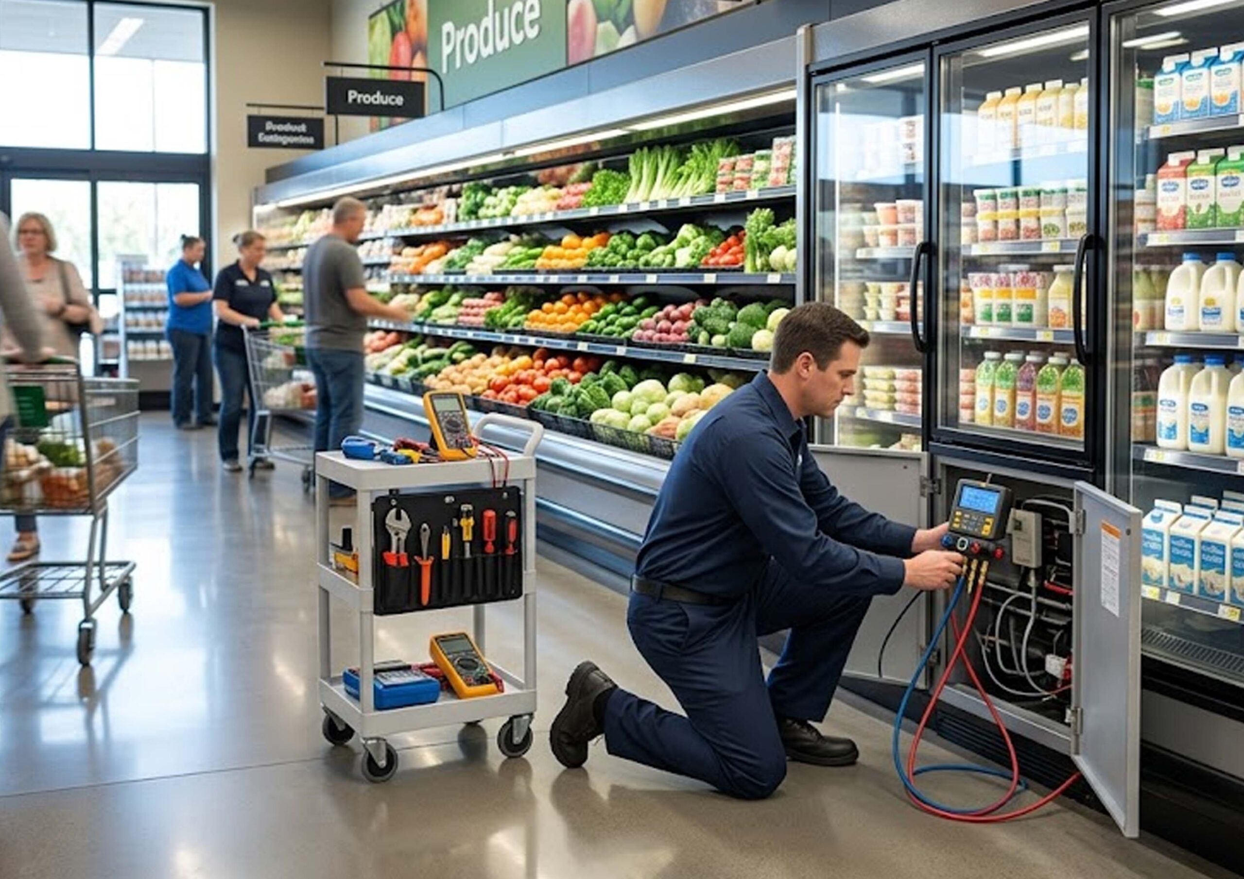 Gardnerville, NV Businesses: Improving Reliability With Grocery Store Refrigeration