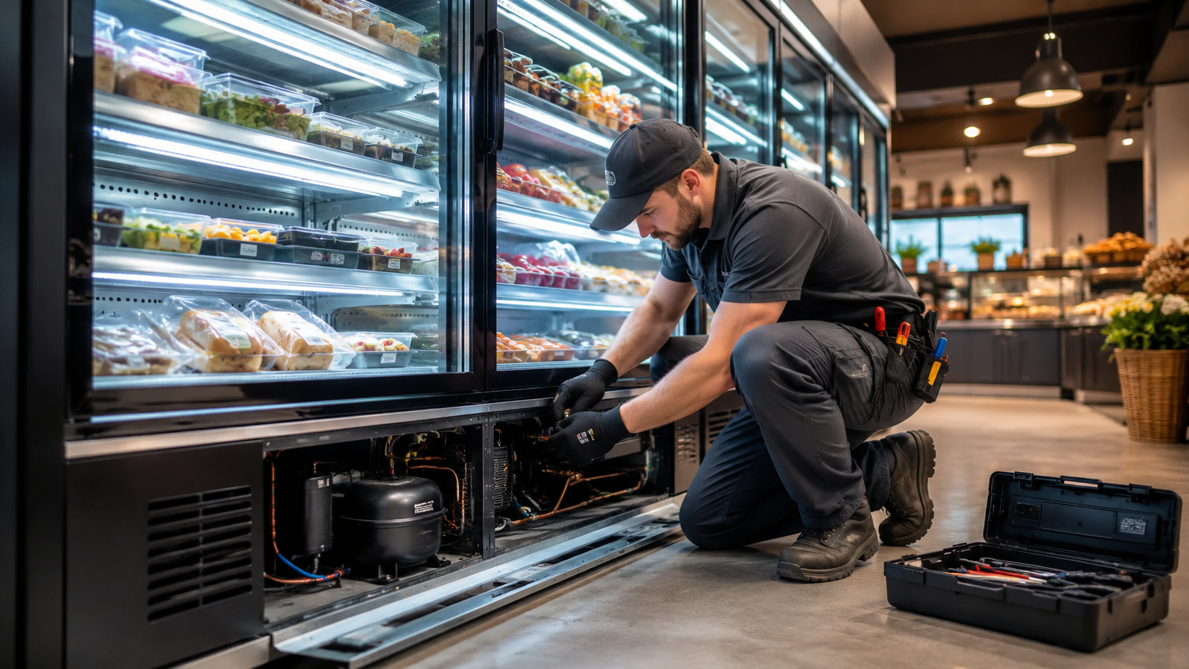 How Refrigerated Display Case Repair Helps Prevent Food Loss in Gardnerville Ranchos, NV