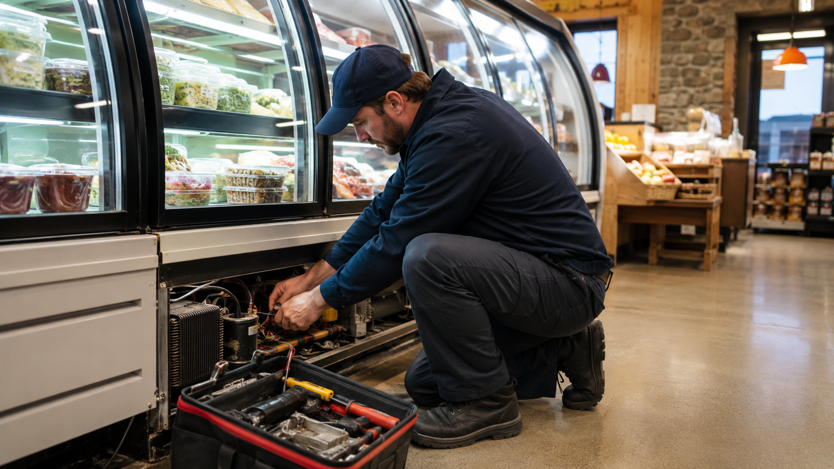 Emergency Response: Refrigerated Display Case Repair in Gardnerville Ranchos, NV