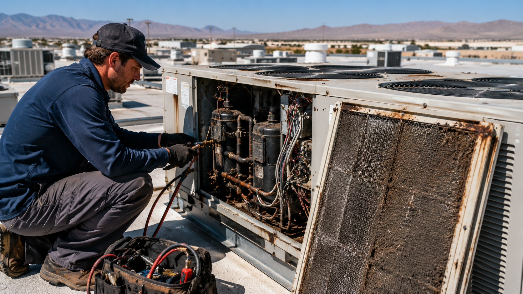 Common Causes of Commercial Cooling Failures in Johnson Lane, NV